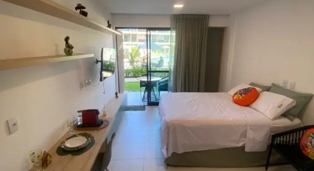 Flat térreo com varanda 05D Malia byLP, Varaa Huoneisto Porto De Galinhas Pernambuco
