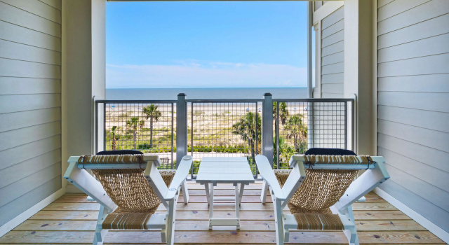Двухместный люкс с видом на океан Jekyll Ocean Club Resort