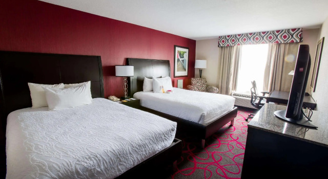 Четырёхместный номер Standard Hilton Garden Inn Columbus/Dublin