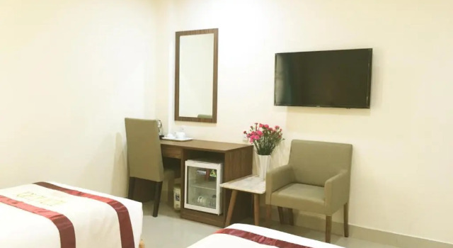 Двухместный номер Standard с красивым видом из окна Kim Khoi Hotel