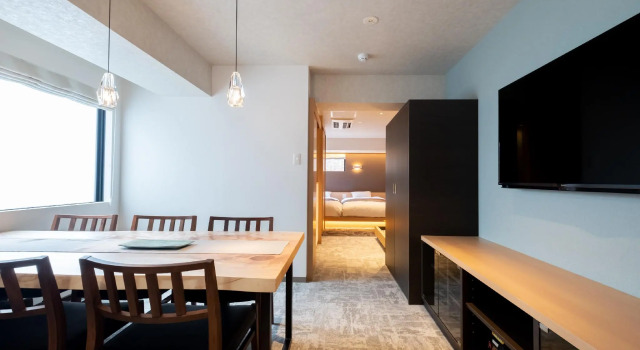 Трёхместный полулюкс Hotel Kado Gosho-Minami Kyoto