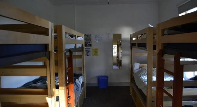 Кровать в общем номере (мужской номер) HI San Francisco Fishermans Wharf Hostel