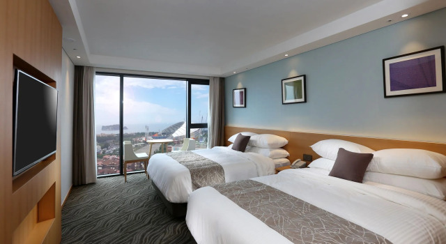 Двухместный семейный номер Deluxe Seogwipo JS Hotel