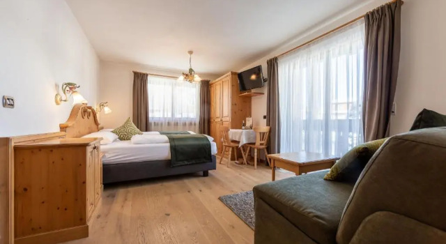 Двухместный номер с балконом B&B Grüne Laterne - Lanterna Verde