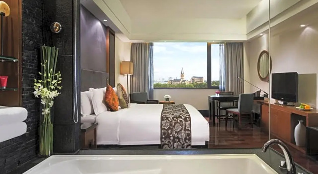 Двухместный номер Superior с видом на город Worldhotel Grand Dushulake Suzhou