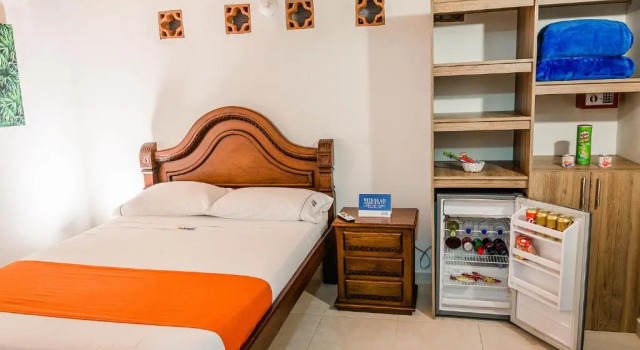 Двухместный номер Standard с балконом Hotel Santa Maria de las Aguas Peñol