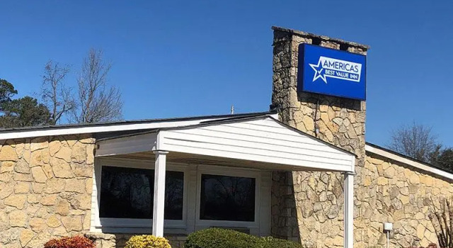 Кровать в общем номере Americas Best Value Inn Conyers