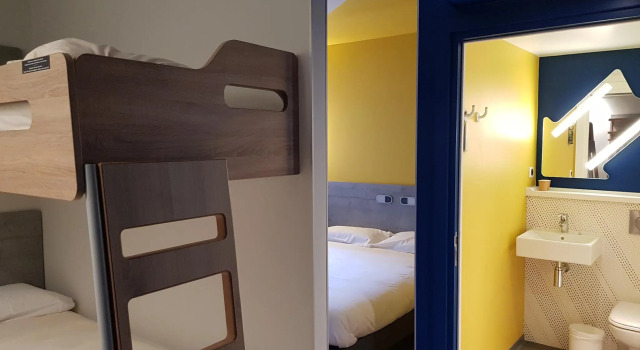 Семейный номер Standard Ibis Budget Strasbourg Centre Republique