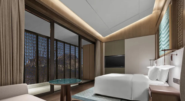 Люкс с видом на озеро Banyan Tree Suzhou Shishan