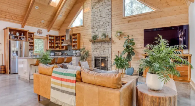 Boutique Cabin Design Luxury Hot Tub Path to Beach, Book Boutique Hotel Boutiquehoteller i Washington (state), Boutique Hotel