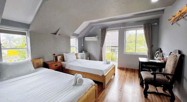 Двухместный номер Superior c 1 комнатой с балконом и с видом на сад Lilac Cottage Homestay