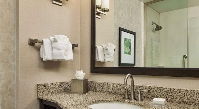 Двухместный номер с красивым видом из окна Hilton Garden Inn Nashville Downtown Convention Center