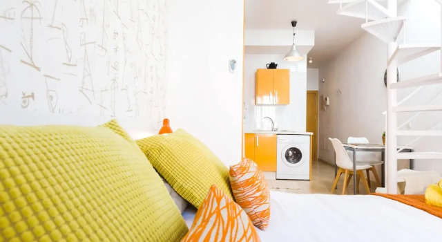 Studio in Málaga, With Wonderful City View, Furnished Terrace and Wifi, Забронировать Апартаменты/квартира Апартаменты Малаги, рядом с Salamanca Market, Апартаменты/квартира