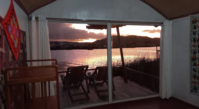 Standardní pokoj Uros Titicaca khantaniwa Lodge