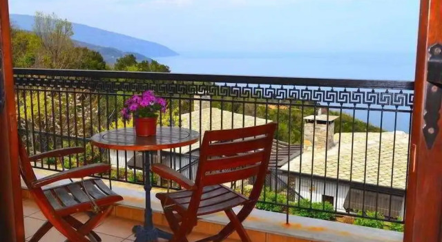 Трёхместный номер Standard с видом на море Aglaida Hotel