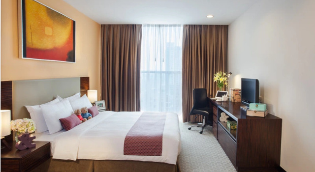 Двухместный номер Executive с 2 комнатами Somerset Hoa Binh Hanoi