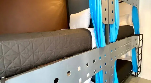 Кровать в общем номере ROOMIES HOSTEL Parque México