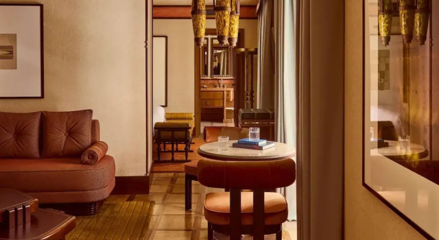 Dobbelt juniorsuite Grand Hotel De La Minerve