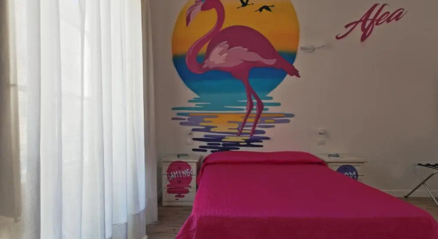 Двухместный номер Standard с балконом Afea Art & Rooms