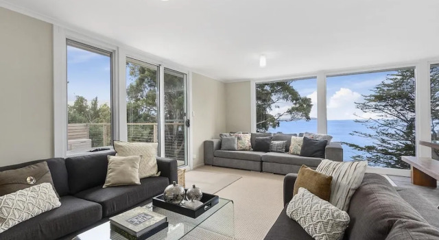 Hidden Bay - 5 BR luxury waterfront, Buchen Sie Hotel West Hobart Tasmanien