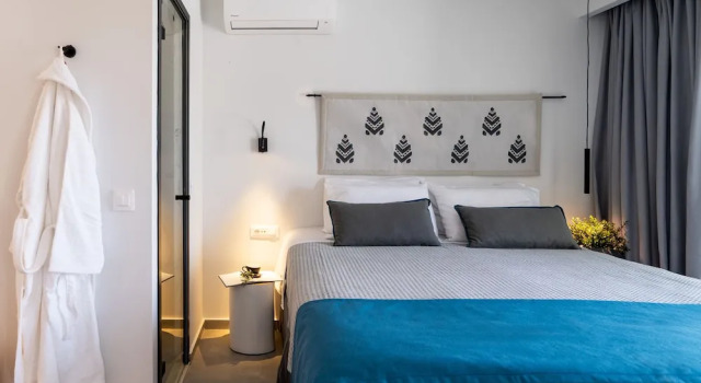 Люкс Deluxe с балконом и с видом на море Pignolia Suites