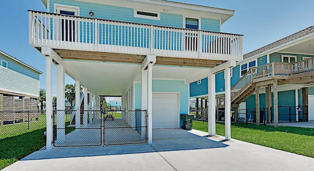 23155fre 3 Bedroom Home, Забронировать Дом для отпуска Галвестон Texas Gulf Coast