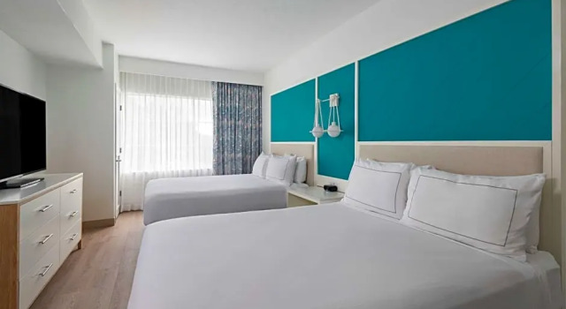 Четырёхместный номер Standard с видом на бассейн DoubleTree Suites by Hilton Naples