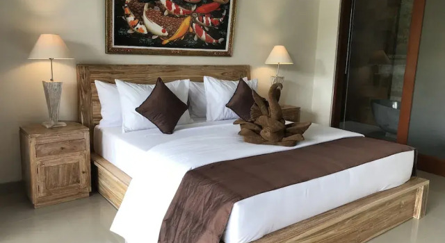 Ubud Paras Villa, Rezervovat Vila Chaty v Bali, Chalupa