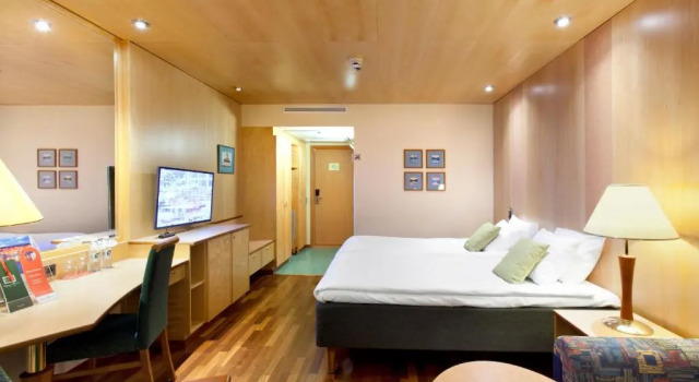 Двухместный номер Standard с балконом Holiday Club Tampereen Kehräämö Apartments