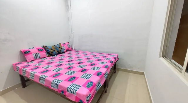 Deluxe Kahden hengen huone kaupunkinäköala Goroomgo Star Lodge Puri