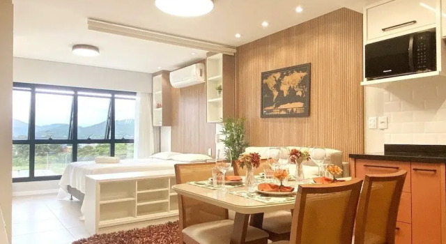 Studio Shopping OKA Floripa - SOK232, Забронировать Дом для отпуска Коттеджи Флорианополиса, Коттедж