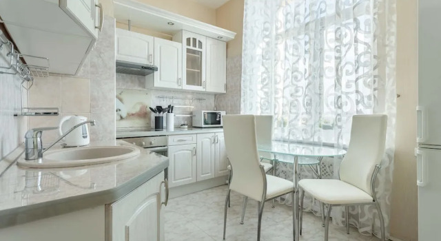 Апартаменты Comfort с 3 комнатами с видом на город Kudrinskaya Tower