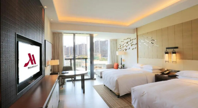 Номер Standard с видом на гавань Marriott Resort Xiangshui Bay