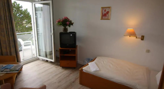 Одноместный номер Standard с балконом Hotel Zur schönen Aussicht