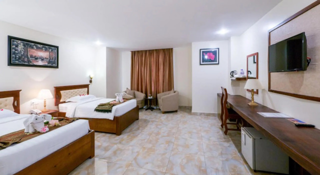 Двухместный номер Deluxe Samnang Laor Phnom Penh Hotel