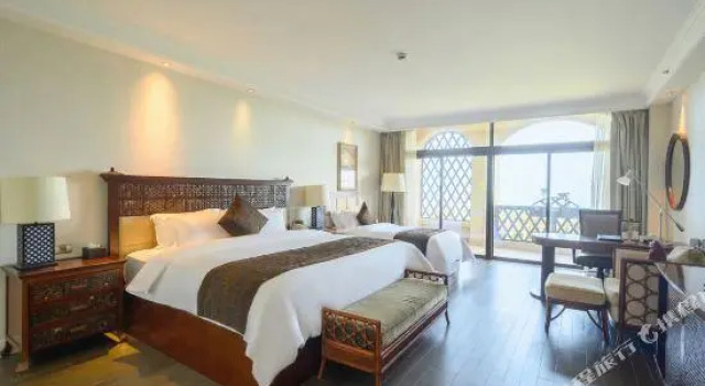 Семейный номер Standard с красивым видом из окна Xiamen Royal Victoria Hotel