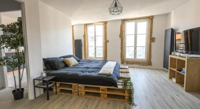 Апартаменты c 1 комнатой Grand Studio tout confort au cœur du centre ville