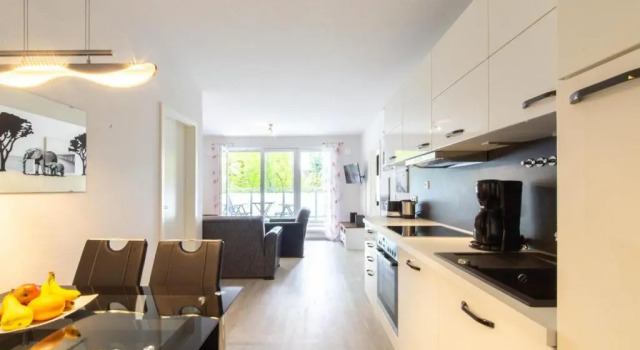 Апартаменты Ferienwohnung Strandvilla Augustusbad 14