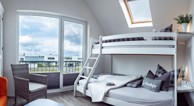 Коттедж с балконом Holiday Apartment in Olpenitz With 1 Bedroom
