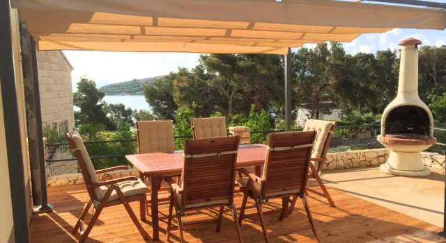 Апартаменты с 2 комнатами с видом на море Eco Sunshine Apartments Lumbarda
