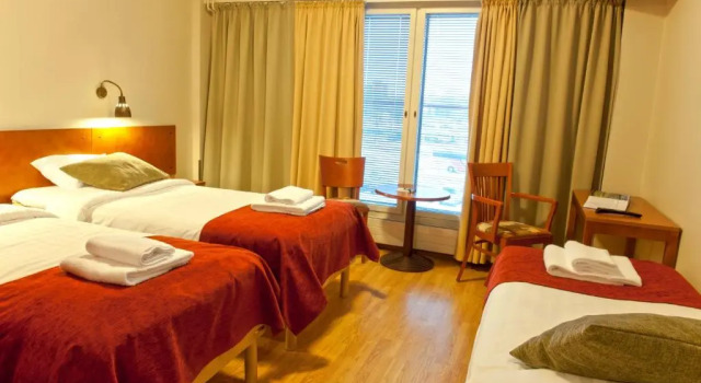 Standardní Třílůžkový pokoj Hotel Helmi