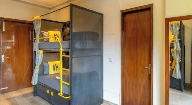 Кровать в общем номере (женский номер) The Hosteller Kasauli