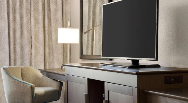 Standard Vierer Zimmer Hampton Inn Stow