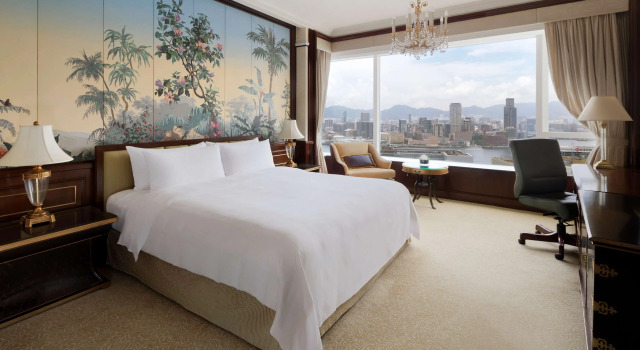 Люкс с видом на гавань Island Shangri-La, Hong Kong