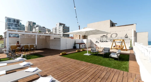 YARKON - By Beach Apartments TLV, Забронировать Апартаменты/квартира Отели Тель-Авива с парковкой, рядом с Пляж Иерусалим, Парковка