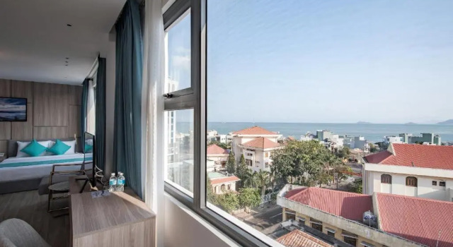 Семейный номер Standard с видом на море HAKU Boutique Hotel Quy Nhơn - Lê Lợi