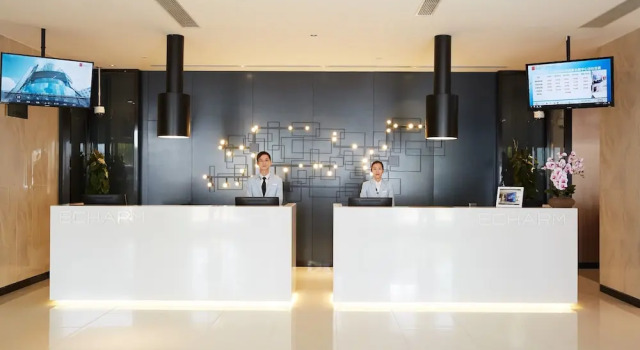 Echarm Hotel Qingyuan Stadium Branch, Varaa Hotelli Hotellit Guangdong aamiaisella, Aamiainen