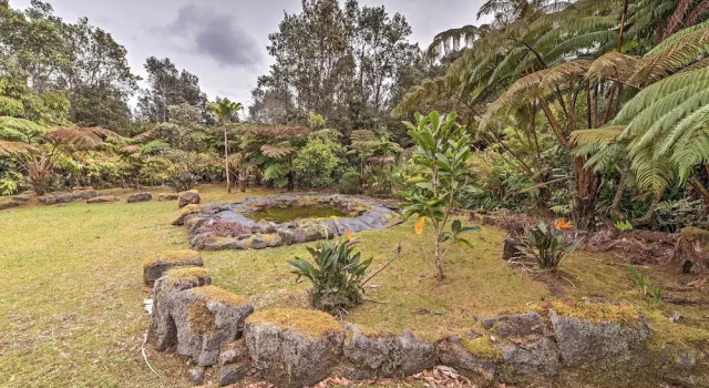 Коттедж Tropical Volcano Bungalow < 4 Mi to Nat'l Park!