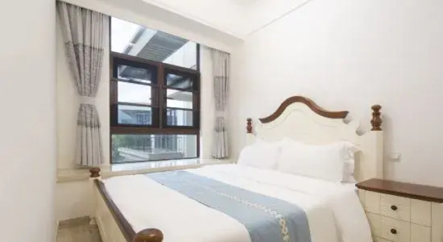 Люкс Deluxe Sanya Yalong Bay Life Spring Swimming Pool Holiday Apartment