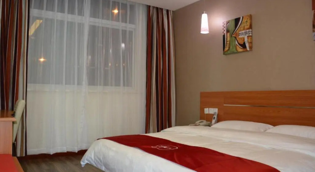 Номер Deluxe Thank Inn Chain Hotel Jiangsu Yangzhong Avenue